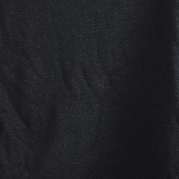 Vintage black shirt  with subtle silver threads Large - Picture 7 of 8